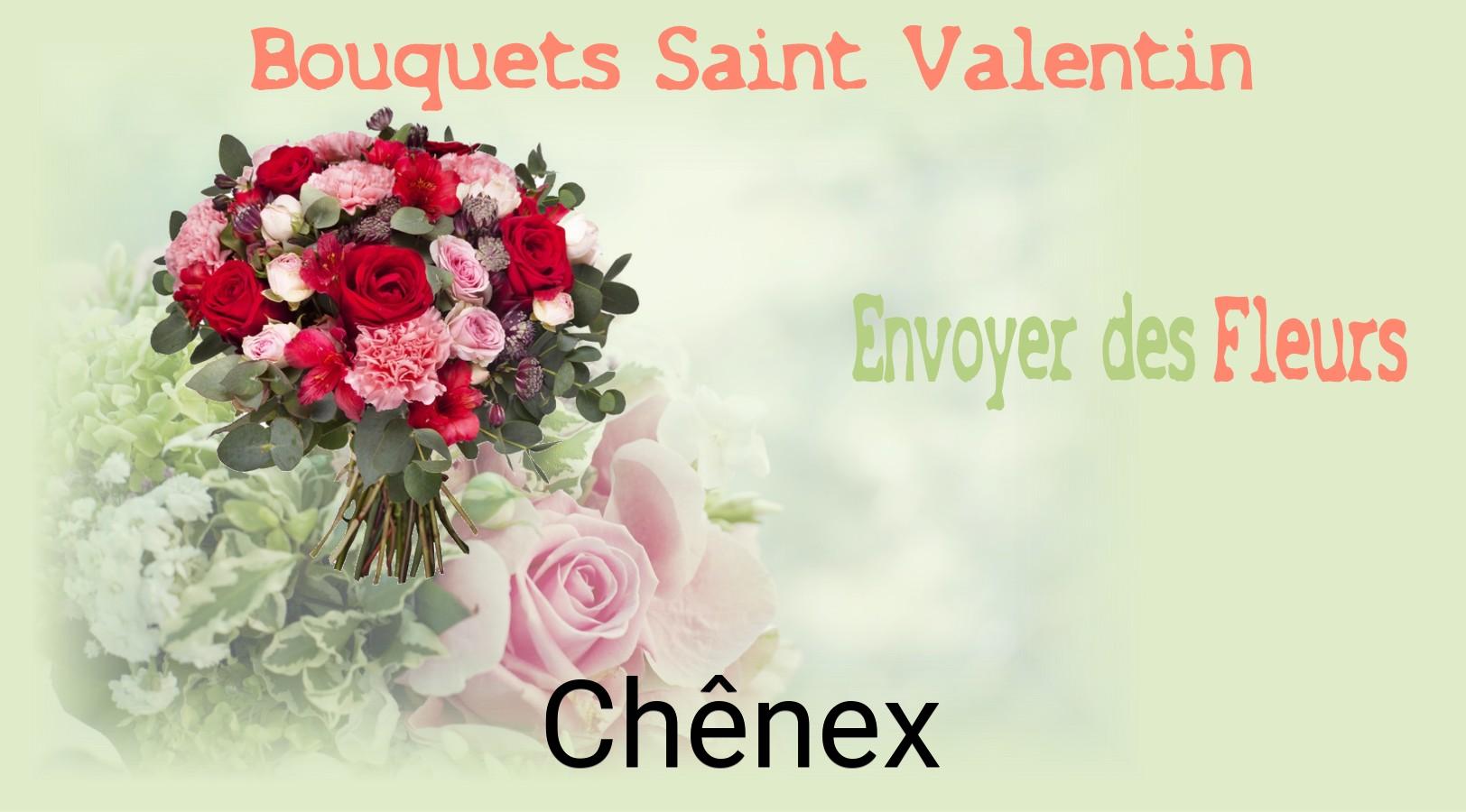 Roses de Saint-Valentin livrées à Chênex